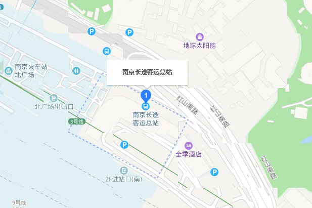 南京小红山汽车站坐地铁怎么坐做到哪（南京市小红山客运站地铁）1