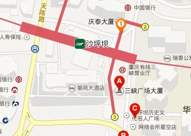 沙坪坝三峡广场地铁是几号线(三峡广场哪个地铁口)