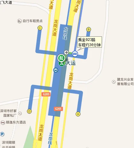 有哪些地铁可以到深圳大运中心（深圳地铁大运站有几个出口）