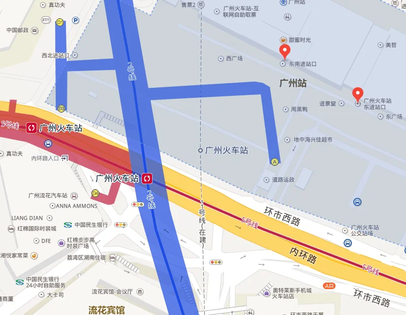 广州东站坐几号地铁到广州火车站(岭南地铁站到广州火车站)2