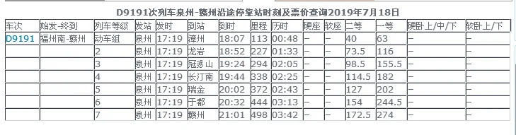 武广高铁列车时刻表（d3838高铁列车时刻表）4