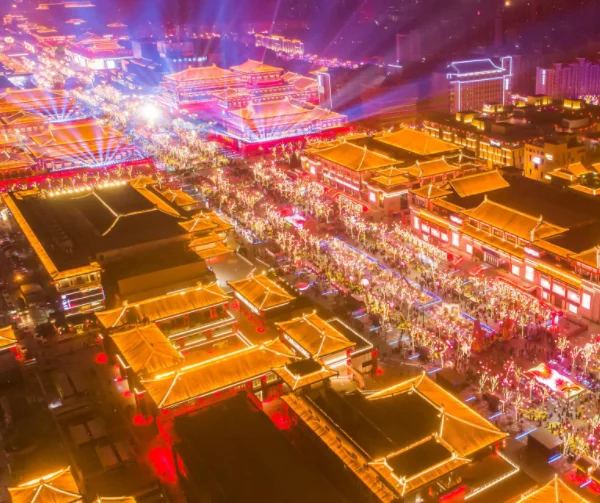 从行政中心上地铁到大唐不夜城应该从那站下车(西安大唐不夜城地铁路线)3