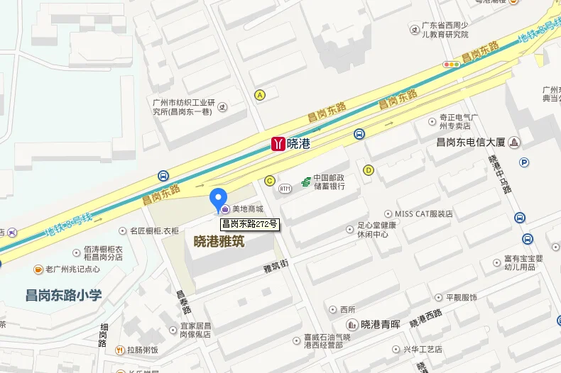 广州地铁昌岗站的A、B、C、D出口方位分别在哪里(昌岗路地铁出口)3