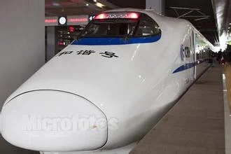 高铁的座位是什么样图片（高铁图片大全）3