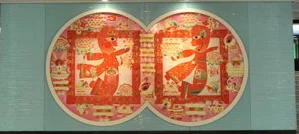 求南京地铁站厅结构图（南京地铁哪些站有壁画）3