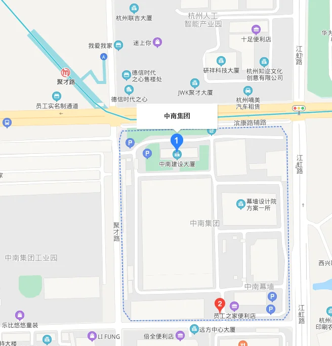 杭州地铁5号线聚财路共有几个出口(杭州地铁五号线大润发站)3