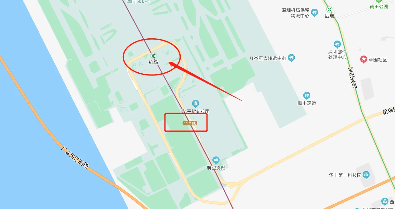 11号机场地铁站哪个出口换乘深圳机场城轨（深圳机场地铁站11号线）