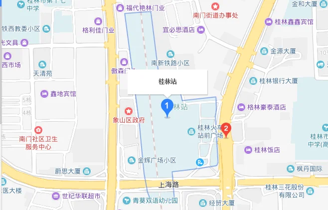 桂林高铁站有北站桂林西站都分别在哪里（南宁桂林高铁）