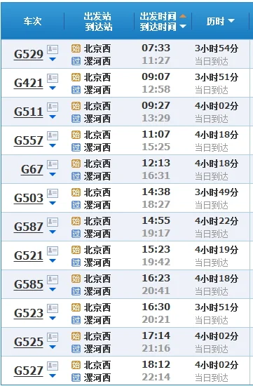从北京西坐高铁到漯河西哪（北京至漯河高铁）4