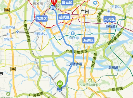 广州南站怎么坐地铁去广州站(广州南到南洲站地铁站)2