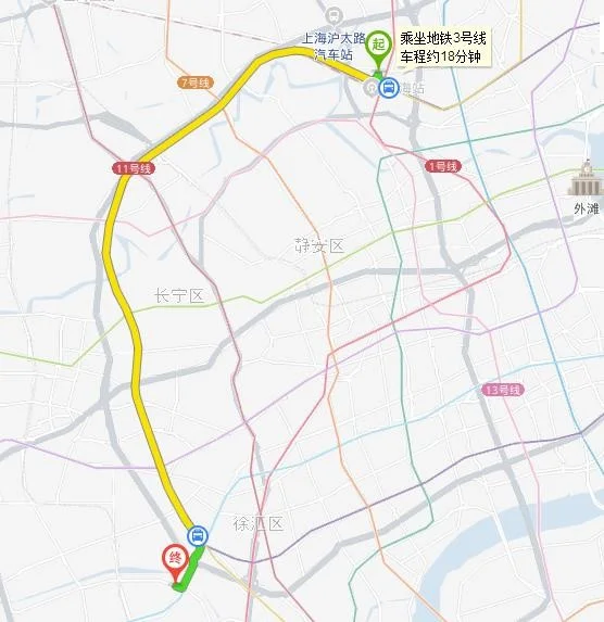 上海地铁3号线线路图（上海地铁站3号线宜山路图片）2
