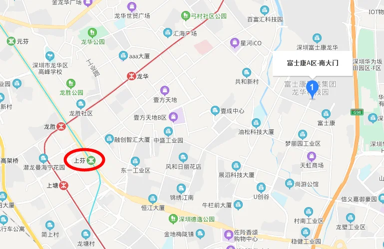 深圳北站坐地铁到龙华富士康怎么坐(深圳市地铁线路图富士康站)2