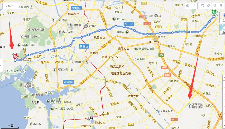 无锡火车站坐地铁一号线到机场应该到哪一站下地铁(硕放机场有地铁吗)1