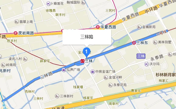 上海地铁13号线各站站名(三林地铁站到金运路地铁站)2