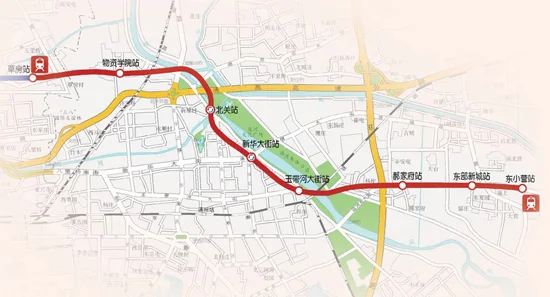 北京地铁六号线线路图（北京地铁六号线二期）2