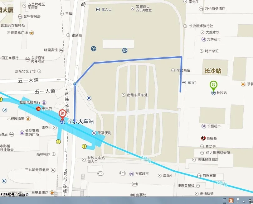 长沙火车站到桂花坪地铁站怎么走(长沙火车站到七天地铁站怎么走)2