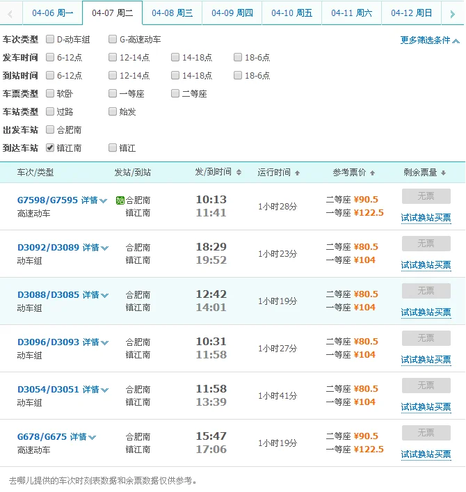 南京南站到镇江的高铁是什么时候（合肥南到镇江高铁）1