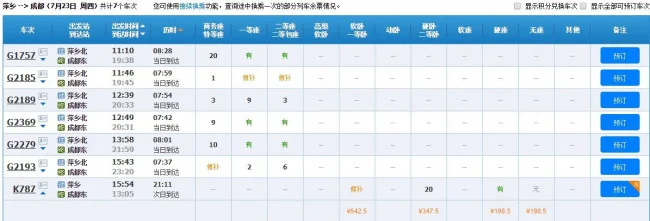 中国哪些城市有高铁（成都到萍乡高铁）2