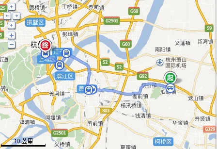 杭州地铁1号线到萧山建设四路怎么坐（建设四路地铁站）2