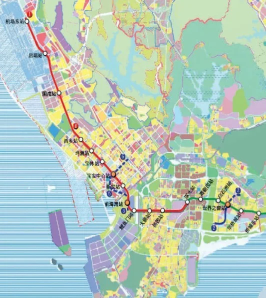 有谁知道深圳地铁1号线沿途景点谢谢(深圳地铁罗宝线有什么好玩)2