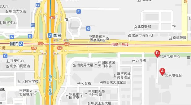 国贸地铁出口示意图（地铁国贸站出口）3