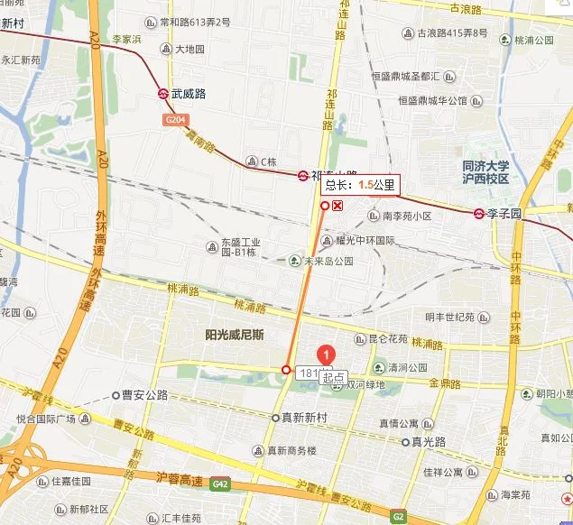从北京西站到北京市顺义区双河路8号的路线图（成都地铁双河路）