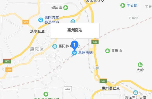 广州南到惠州南的高铁途经哪些车站(惠州高铁路线图)2