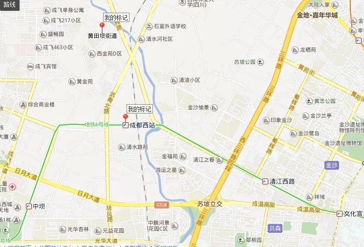 成都地铁9号线成飞集团站在黄田坝什么位置（黄田坝附近地铁站）2