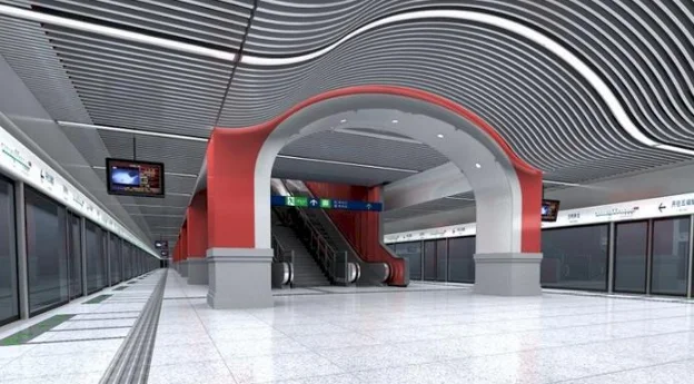 北京地铁8号线3期什么时候修 设在最南端的车站在哪里能修到瀛海吗（北京地铁8号线车站设计方案）4