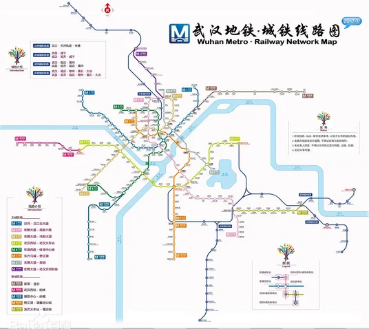 武汉地铁线路图（武汉地铁11号线3月16号客流量）5