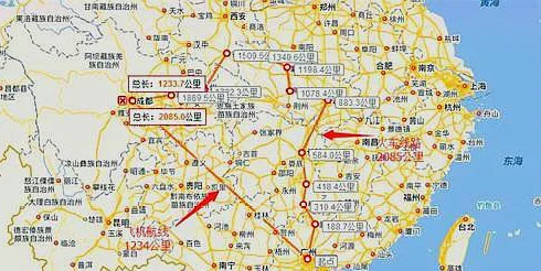 广州到成都的高铁要经过哪些站（成都到广州铁路线）