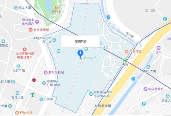 深圳北的高铁站和地铁站分别在几楼哪里（西丽高铁枢纽站）