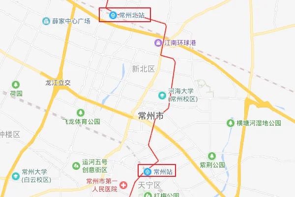 从常州火车站到上海火车站的铁路线有多少千米(常州铁路线)1