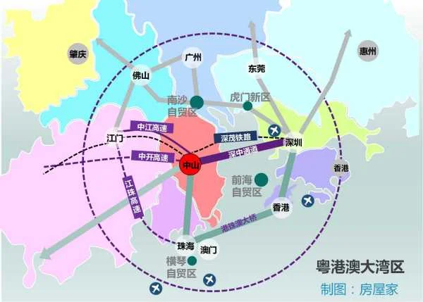 中山连接深圳地铁有无规划（中山市轨道交通规划图）4