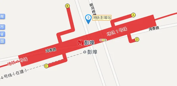 坐地铁4号线彭埠站到杭州市电子信息职业学校丁桥校区从哪个出口下比较近（地铁彭埠站出口是哪里）