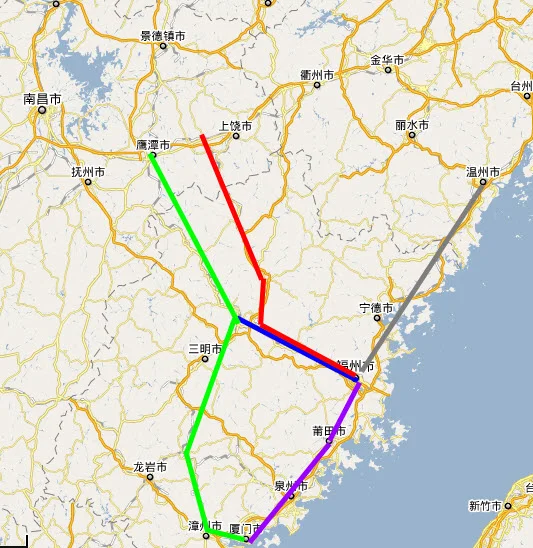 地理铁路干线图（铁路和地理）2
