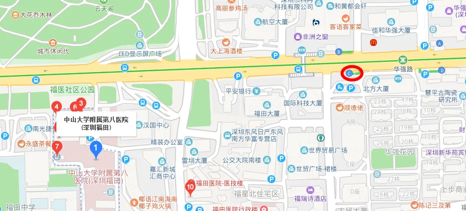 中山大学附属第一医院坐地铁怎么去（深圳中山附属第八医院地铁站）2