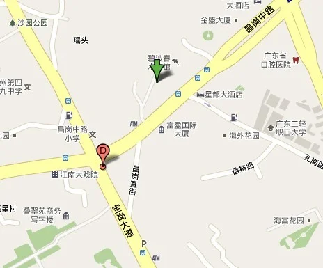 广州地铁昌岗站出口有几个（昌岗地铁站大商场）3