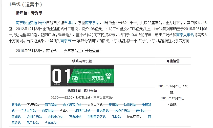 广西南宁地铁早上发车时间是几点钟末班车又是几点（南宁地铁未班时间）