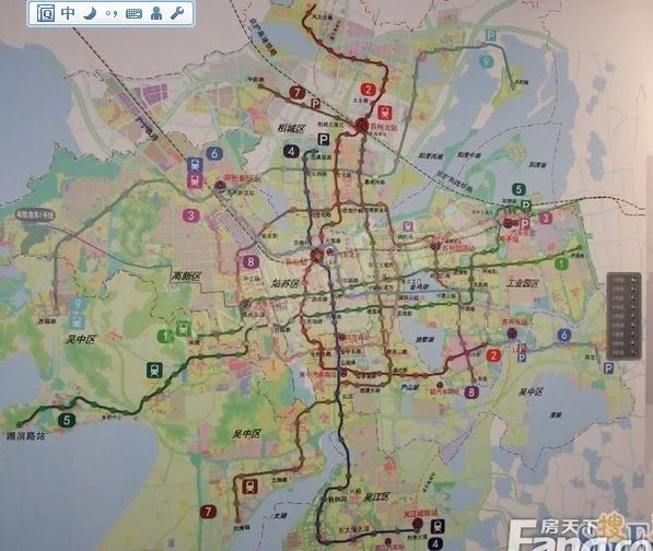 苏州轨道交通6号线的S2线远期规划(苏州地铁规划6号线)4