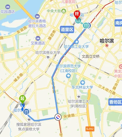 哈尔滨西站有地铁吗（哈尔滨西火车站地铁线路）4