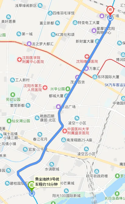 问沈阳市地铁7号线都有哪几站（沈阳地铁7号线开工时间）