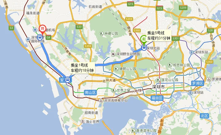 深圳市宝安区黄田到深圳市龙岗区南联地铁站怎么去（黄田派出所附近是什么地铁站）