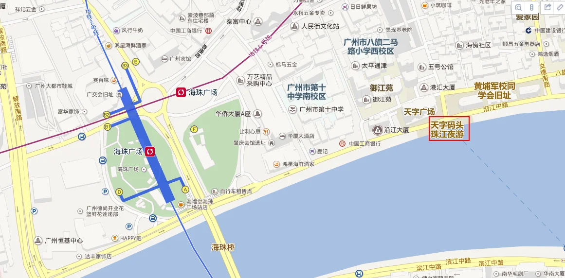 广州珠江夜游天字码头在什么地方在广州东站怎么坐地铁过去（天字码头在哪个地铁站）