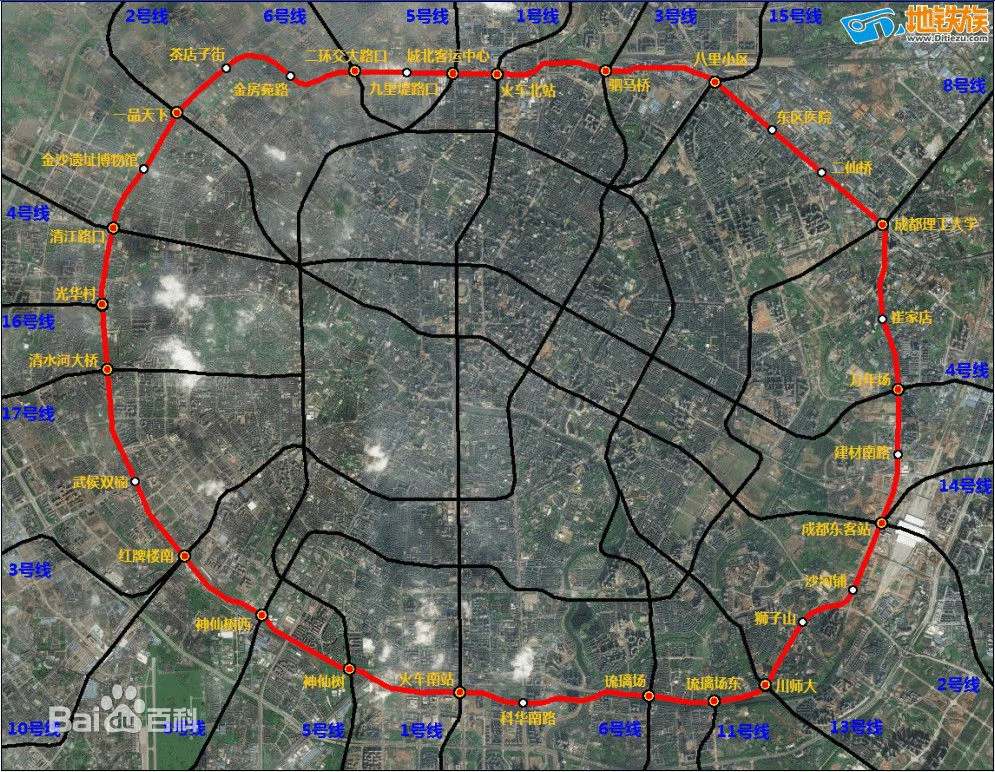 成都地铁七号线站名(成都地铁7号线规划图)7