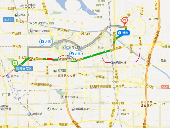 郑州二七广场到恩平湖地铁站地铁路线有哪些（坐地铁从二七广场到城轨学校）2