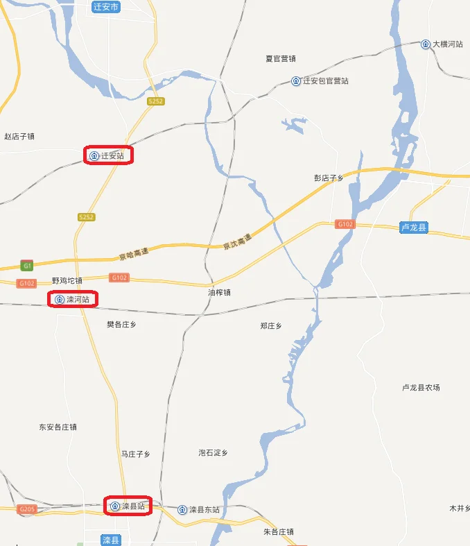 河北迁安滦河站到北京的高铁时刻表(滦河到北京高铁)3