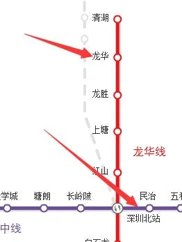 深圳北站到龙华坐地铁怎么走（深圳北到龙华地铁）