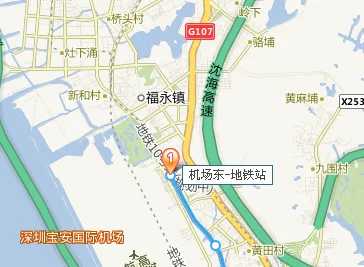 福永附近有地铁吗（福永车站哪里有地铁站）