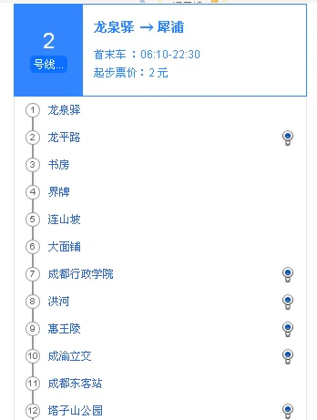 成都地铁2号线路具体经过哪些站(成都地铁2号线设计)3